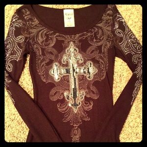 Ladies long sleeve top